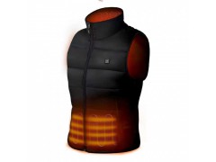 美國客戶訂單取消 3000件羽絨加熱9區加熱馬甲羽絨加熱馬甲